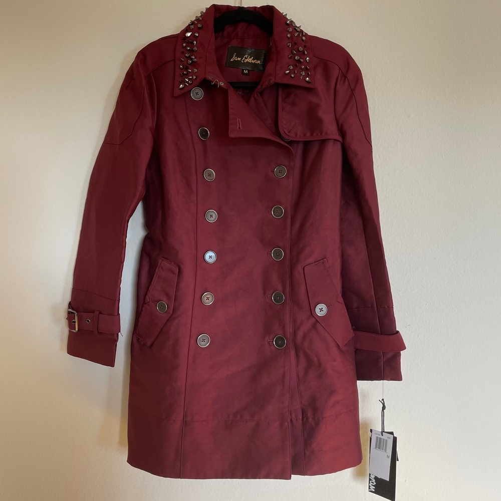 NWT Sam Edelman Stud Collar Lorissa Trench